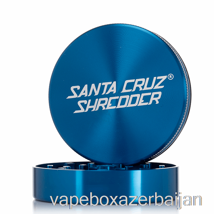 Vape Box Azerbaijan Santa Cruz Shredder 2.75inch Large 2-Piece Grinder Blue (70mm)